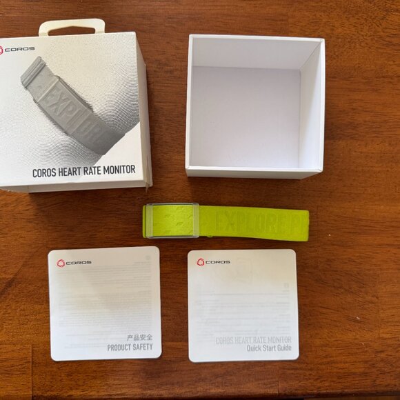 COROS Heart Rate Monitor in Lime Green - Picture 5 of 5
